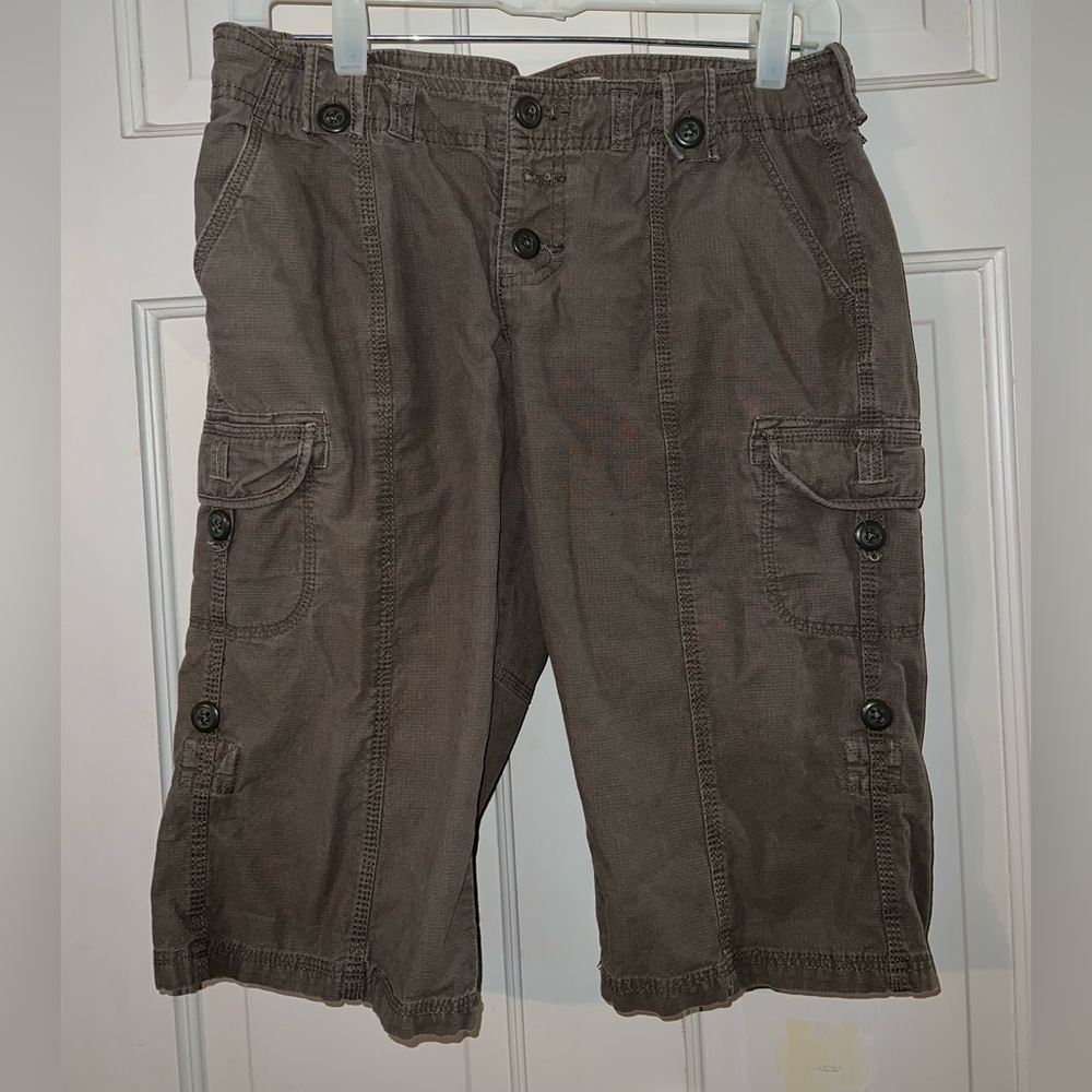 Personal Identity capri pant - brown - size 7/8
